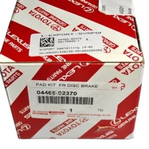 PADKIT,DISC BRAKE 04465-02370 — 04465-02370 | Fast Black Tigers