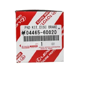 Genuine Toyota OEM Disc Brake Pad Kit – 04465-60020