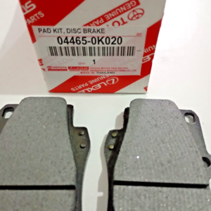 Genuine TOYOTA 044650K220 PAD KIT. DISC BRAKE — 044650K220 | Fast Black Tigers