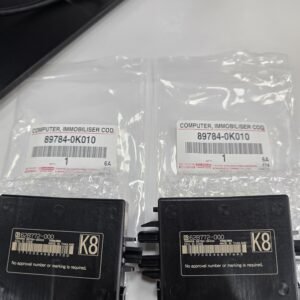 TOYOTA COMPUTER IMMOBILISER COD 89784-0K010