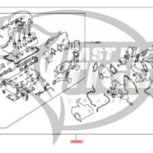 gasket kit eng overhaul 1000C949