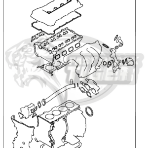 gasket kit eng overhaul 1000C663