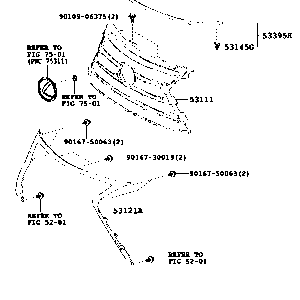 cover fr bumper 52128-78110
