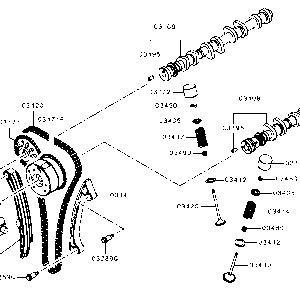 guide chain loose side 1140A046