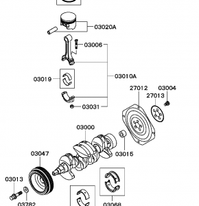 ring set piston 1110A018