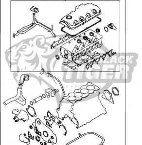 gasket kit eng overhaul 1000A162