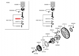 bearing connrod upr 1115A533