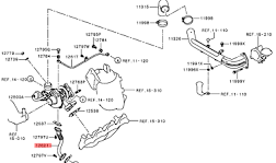 tube oil return 1225A018