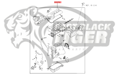 gasket kit eng overhaul 1000D166