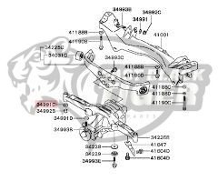 washer eng mounting MF450008