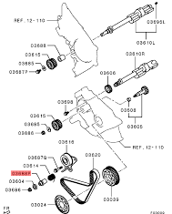 spacer balancer belt train 1125A027