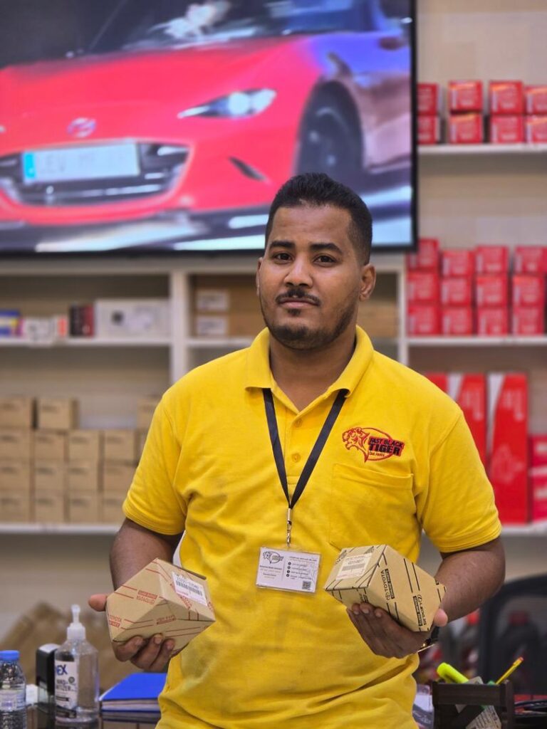Auto Parts Comparison Fast Black Tiger".
