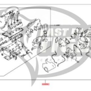 gasket kit eng overhaul 1000C949