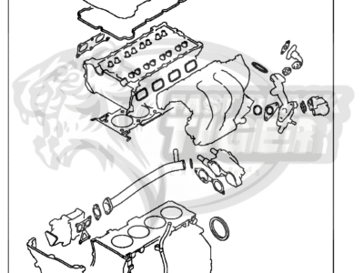 gasket kit eng overhaul 1000C663