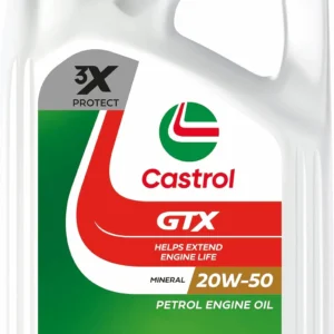 Castrol gtx 20W-50 Petrol Engine Oil – 4 Ltr