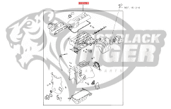 gasket kit eng overhaul 1000D166