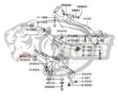 washer eng mounting MF450008