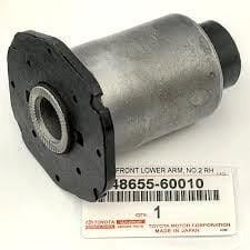 Genuine TOYOTA 4865560010 BUSH, LWR ARM, — 4865560010 | Fast Black Tigers