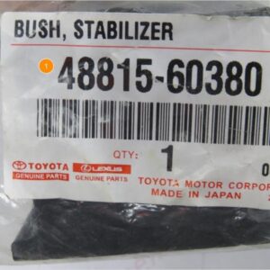 Genuine TOYOTA 4881560380 BUSH. STABILIZER — 4881560380 | Fast Black Tigers