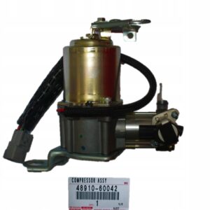 Genuine Toyota OEM Part – 48910-60042 (COMPRESSOR ASSY, HEIGHT CONTROL W/MOTOR)