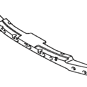 ABSORBER, FR BUMPER 52611-60090