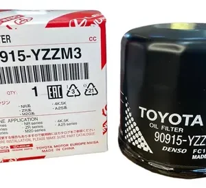 Genuine TOYOTA 90915YZZM3 FILTER, OIL — 90915YZZM3 | Fast Black Tigers
