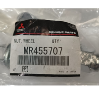 Genuine MITSUBISHI MR455707NUT WHEEL — MR455707NUT | Fast Black Tigers