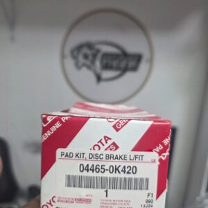 PAD KIT, DISC BRAKE, FRONT 04465-0K420