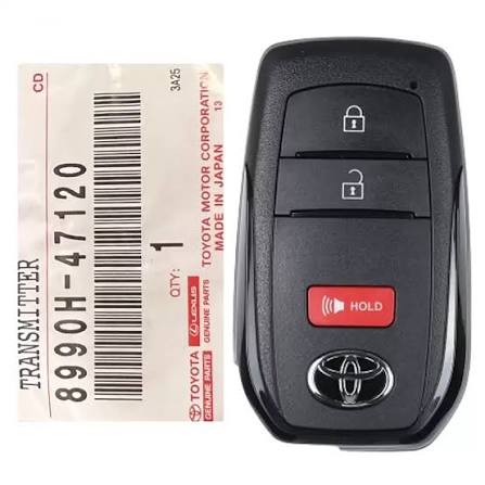Genuine Toyota Smart Key Remote | OEM (8990H-47120)