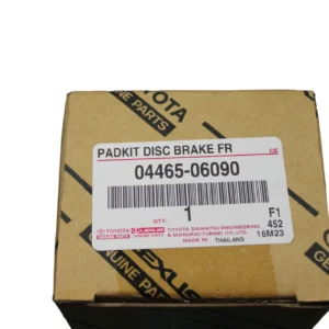 Genuine TOYOTA 0446506090 PAD KIT FR — 0446506090 | Fast Black Tigers