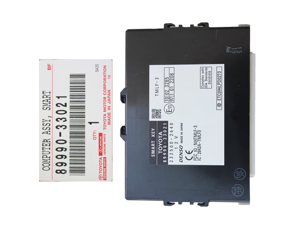 Genuine Toyota Smart Key ECU / Electronic Unit - 89990-33021